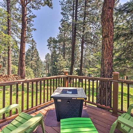 Casa Verde Cabin With Fire Pit 4 Mi To Ski Cloudcroft Extérieur photo