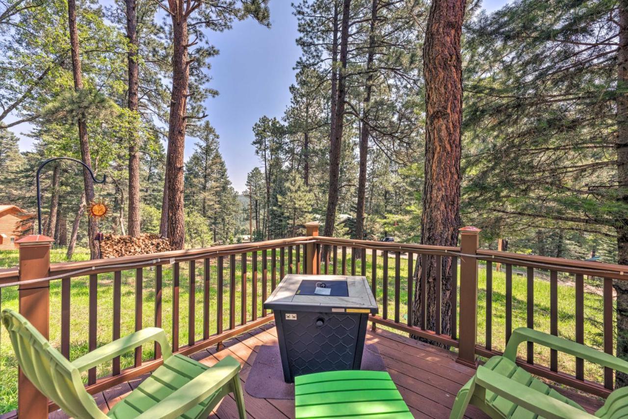 Casa Verde Cabin With Fire Pit 4 Mi To Ski Cloudcroft Extérieur photo