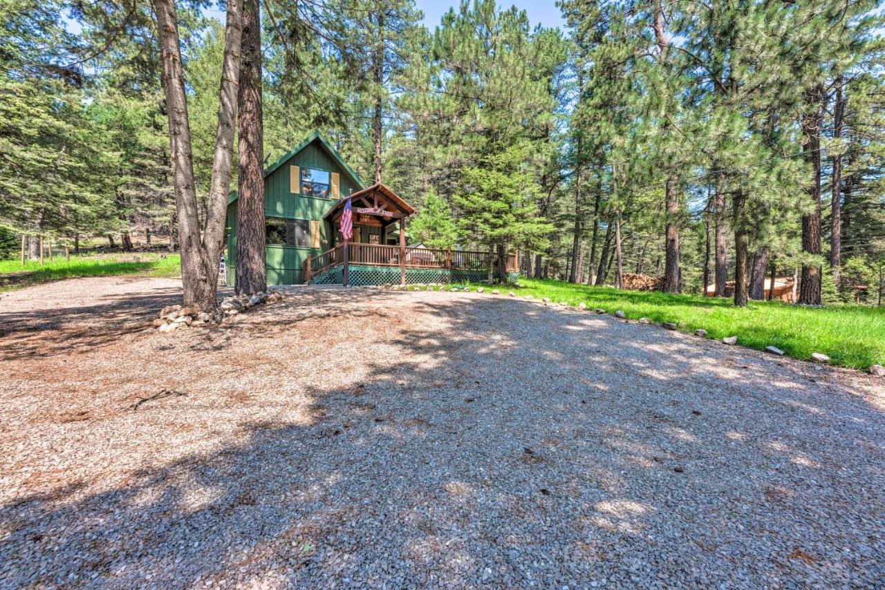 Casa Verde Cabin With Fire Pit 4 Mi To Ski Cloudcroft Extérieur photo