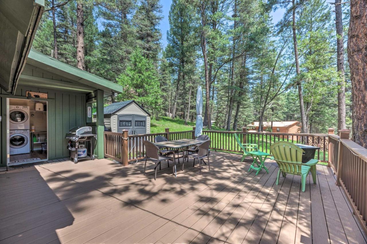 Casa Verde Cabin With Fire Pit 4 Mi To Ski Cloudcroft Extérieur photo